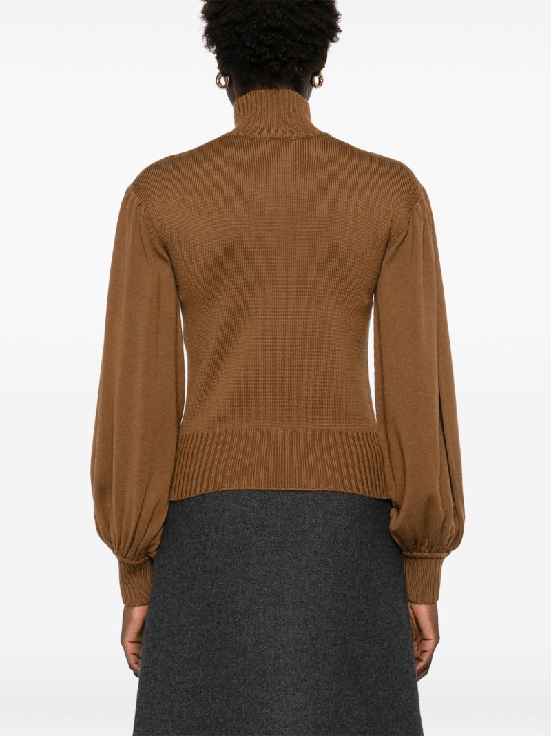 Brown Wool Jumper