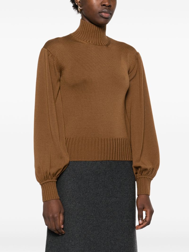 Brown Wool Jumper
