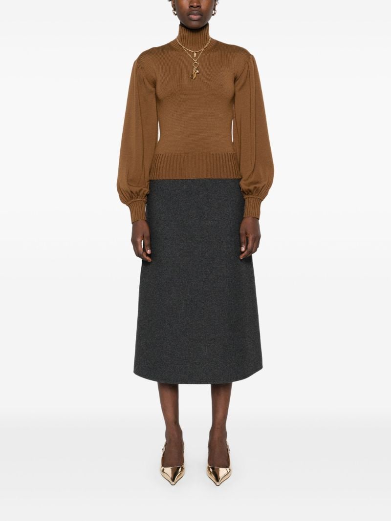 Brown Wool Jumper