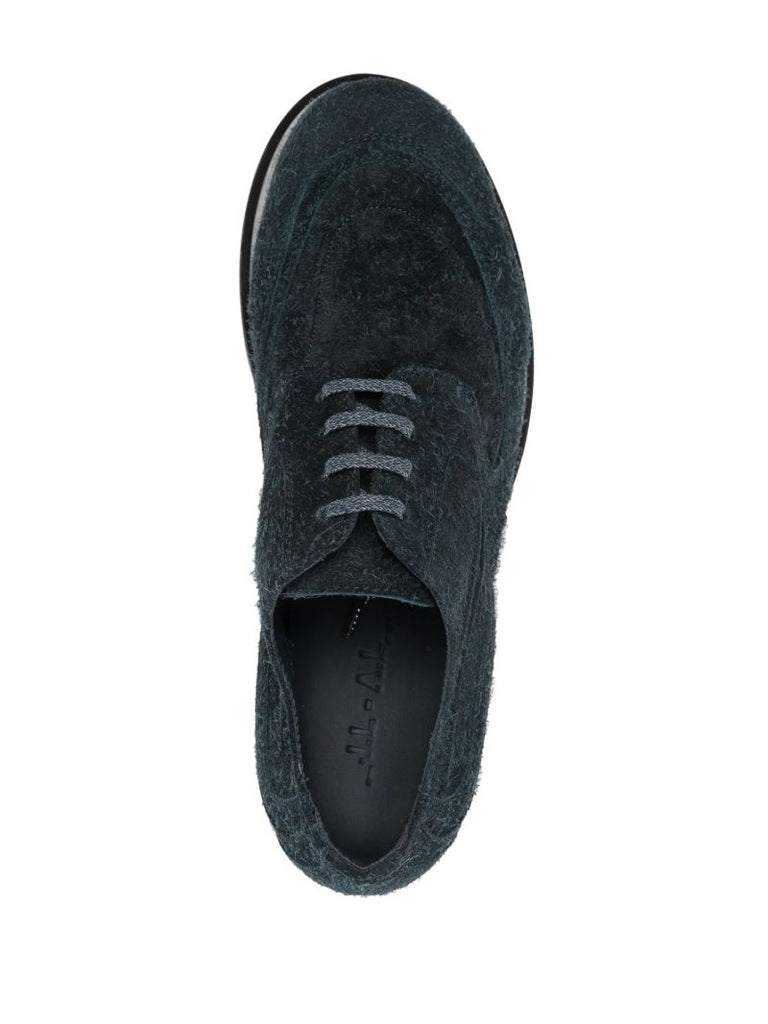 Distressed Effect Derby Shoes