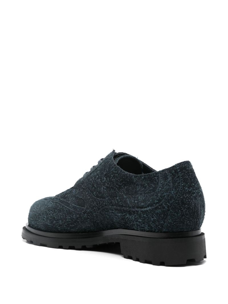 Distressed Effect Derby Shoes