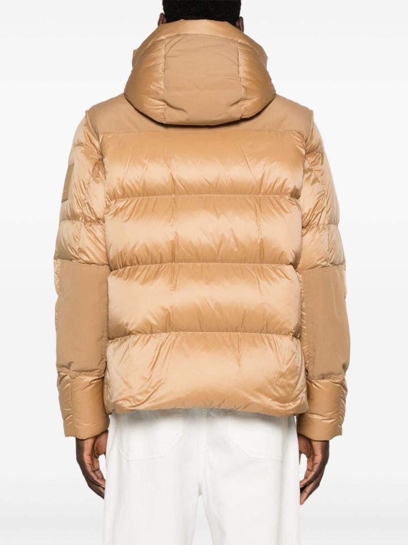 Detachable-sleeves Puffer Jacket
