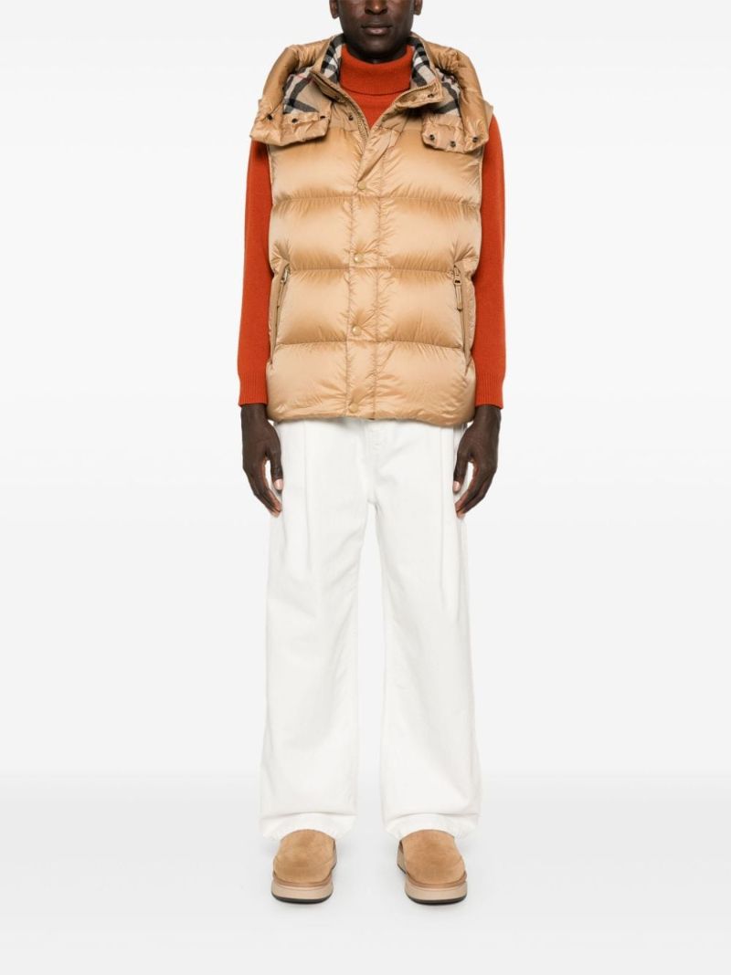 Detachable-sleeves Puffer Jacket