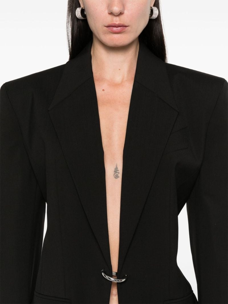 Pierced Tailored Blazer