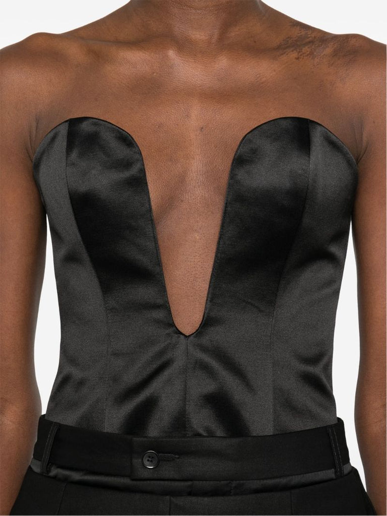 Plunging Neck Top