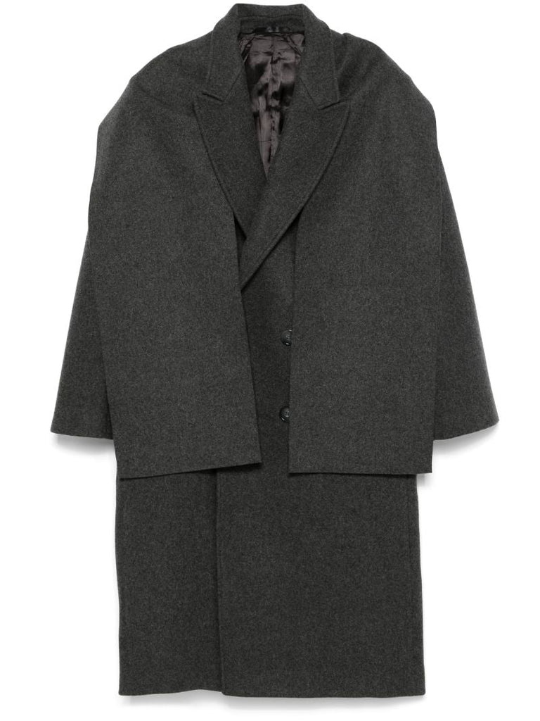 Grey Layered Coat
