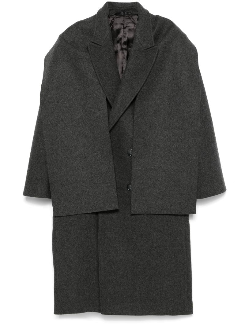 Grey Layered Coat