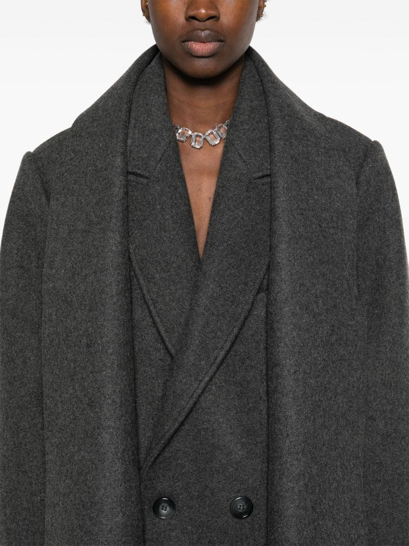 Grey Layered Coat
