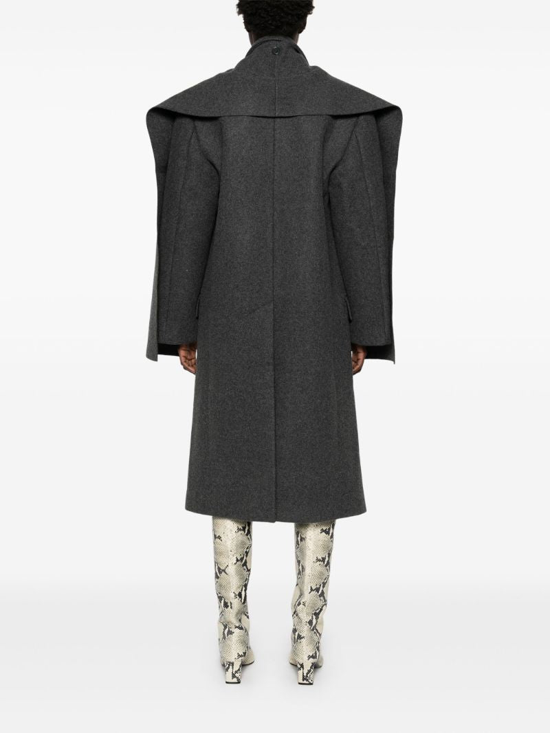 Grey Layered Coat