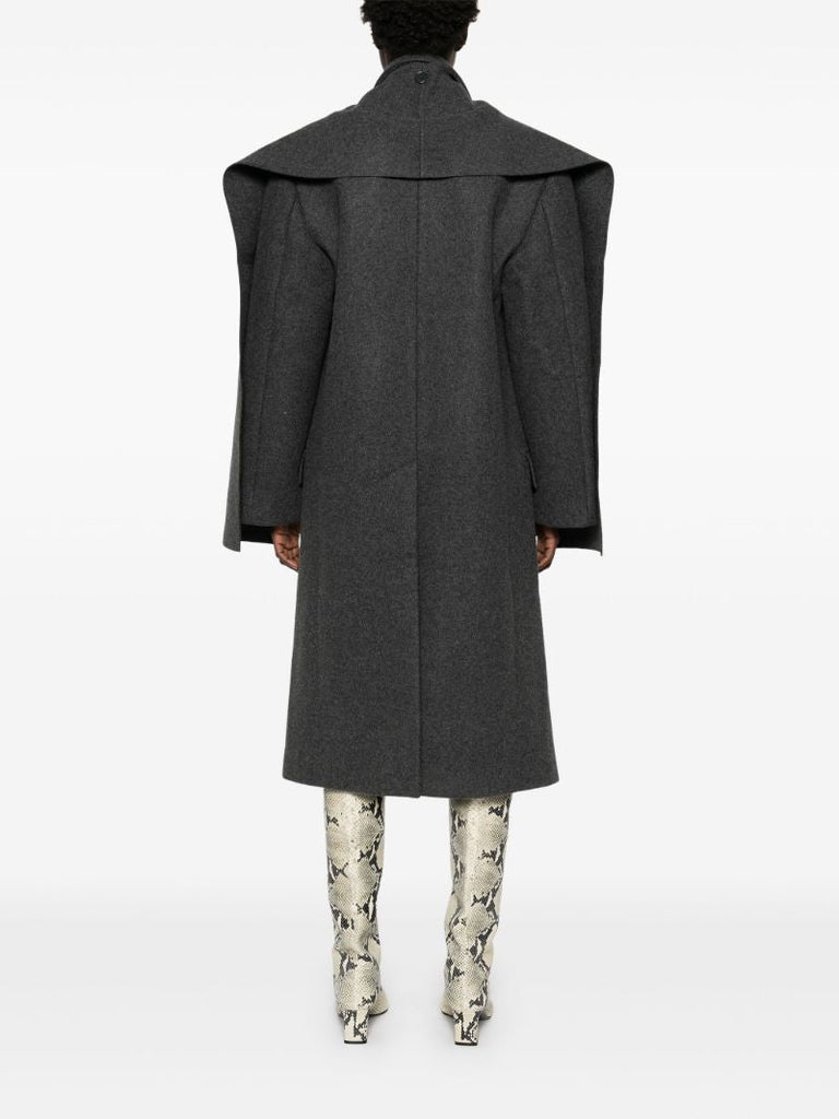 Grey Layered Coat