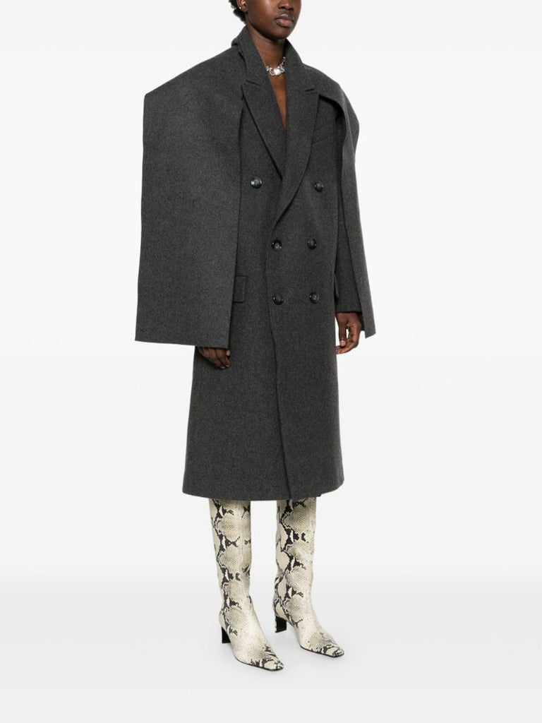 Grey Layered Coat
