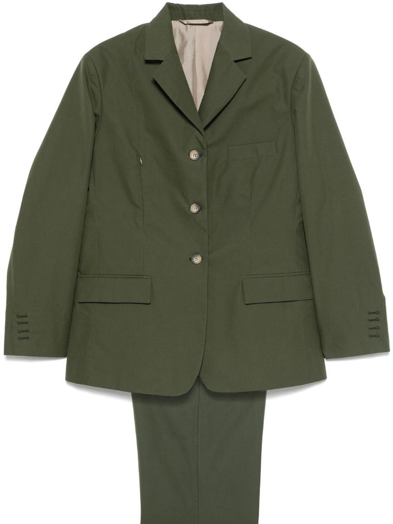 Green Cotton Suit