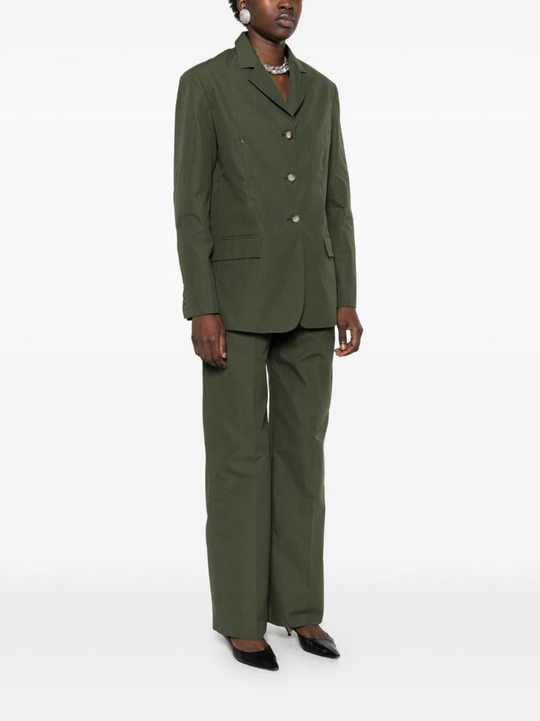Green Cotton Suit