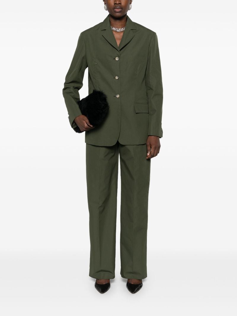 Green Cotton Suit