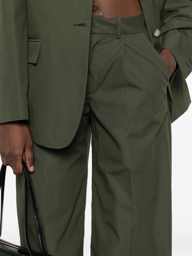 Green Cotton Suit