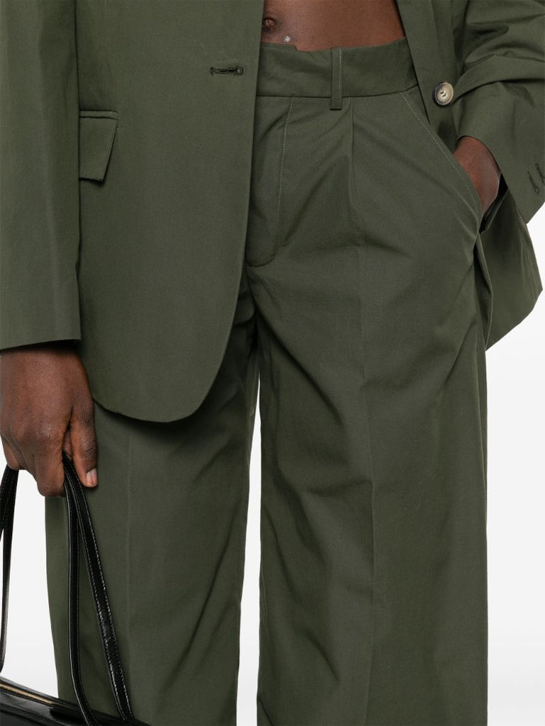 Green Cotton Suit
