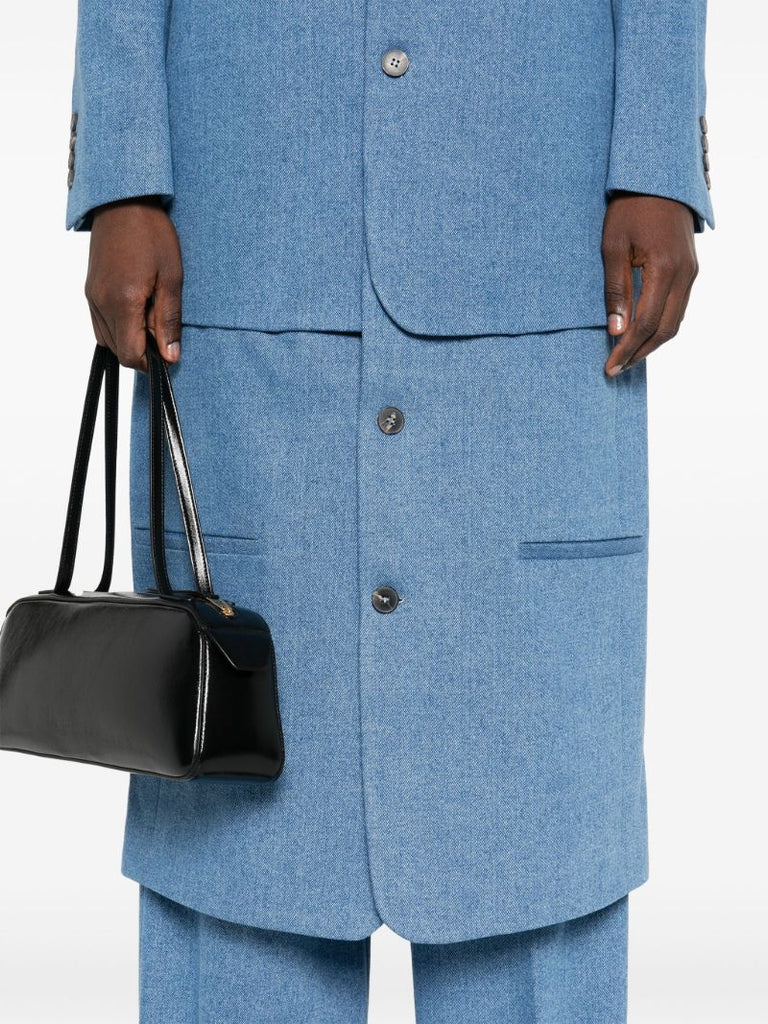 Blue Cotton Coat