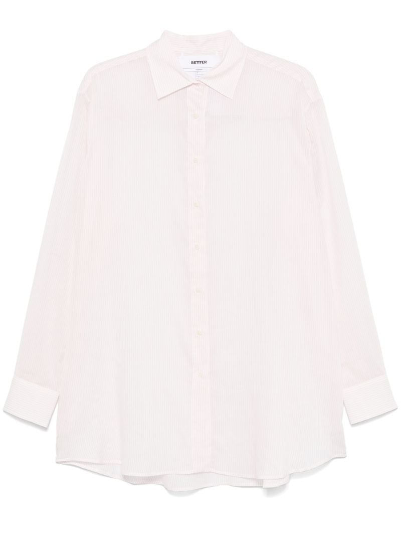 Pink Striped Shirt
