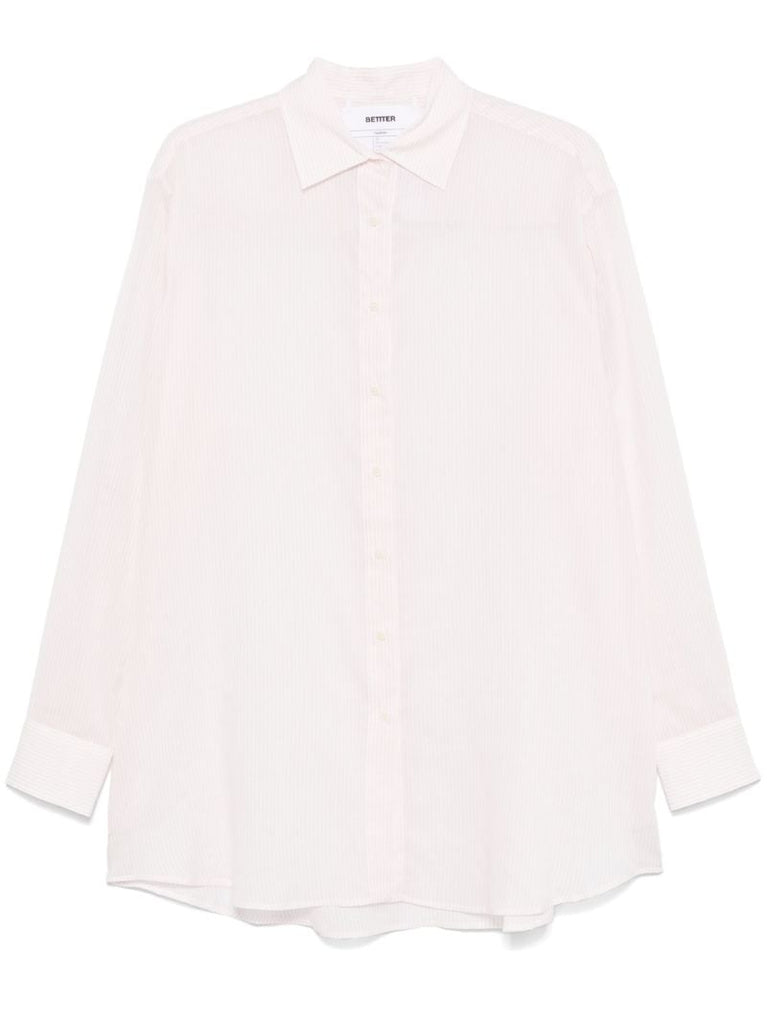 Pink Striped Shirt