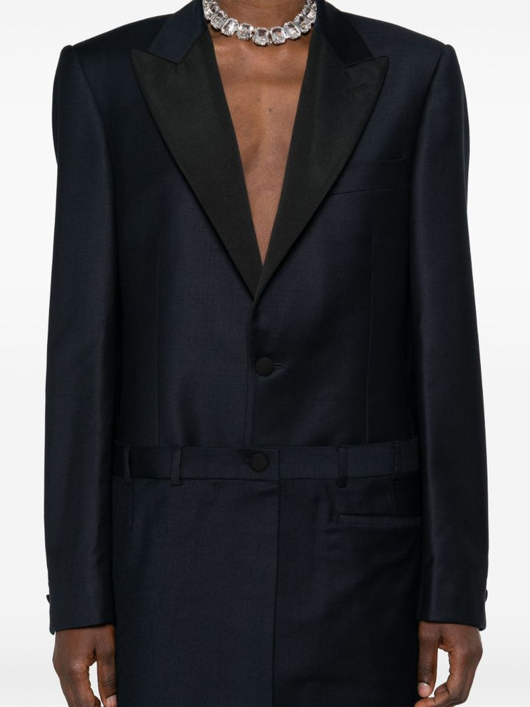 Blue Wool Blazer