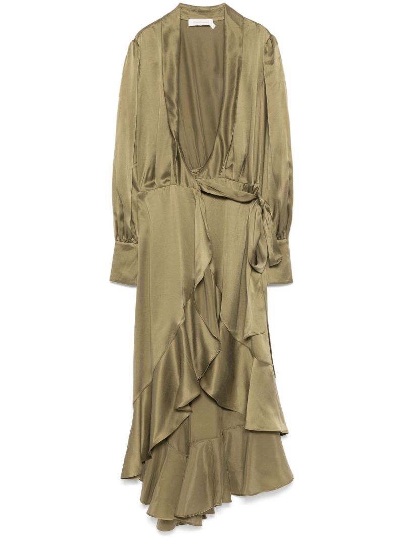 Wrap Midi Dress