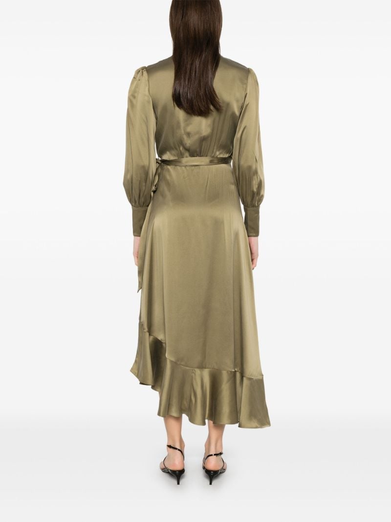 Wrap Midi Dress