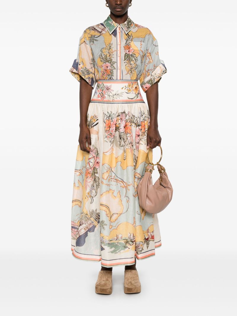 Tallow Midi Skirt