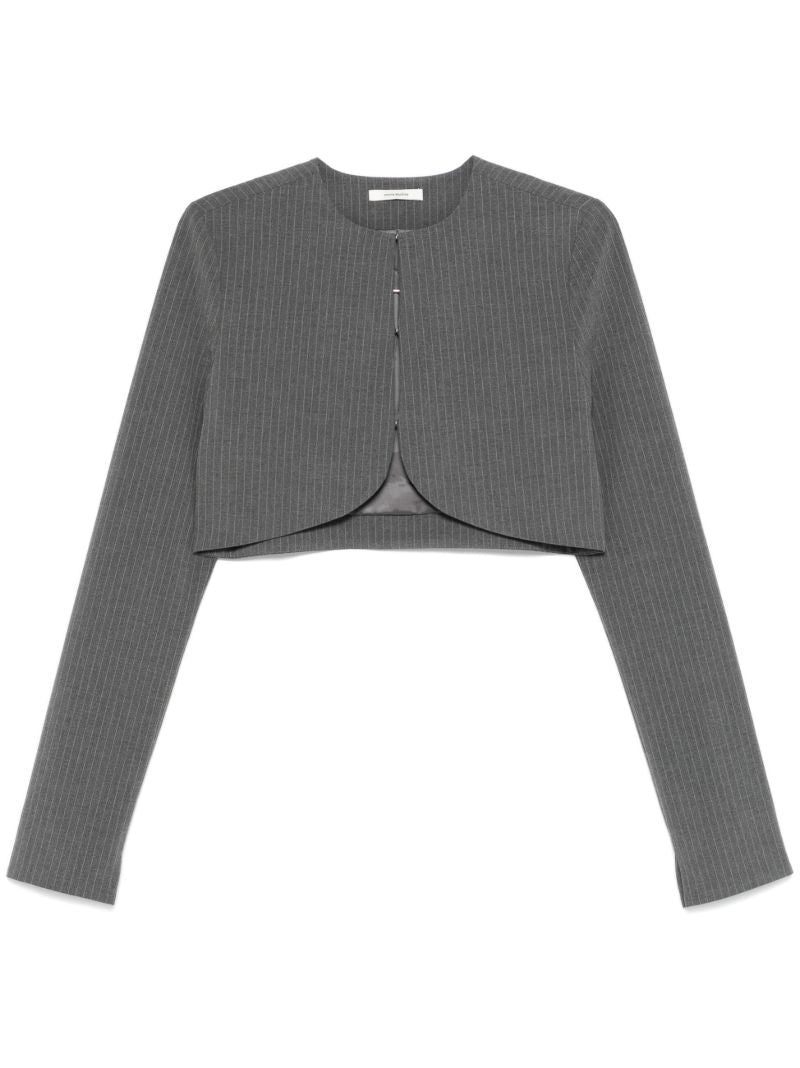 Pinstripe Cropped Top