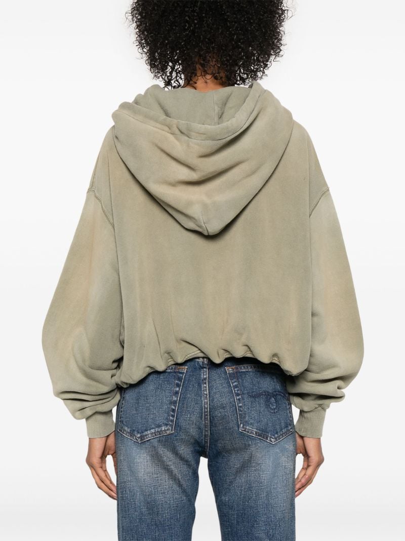 Balloon Cropped Hoodie