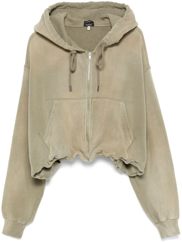 Balloon Cropped Hoodie