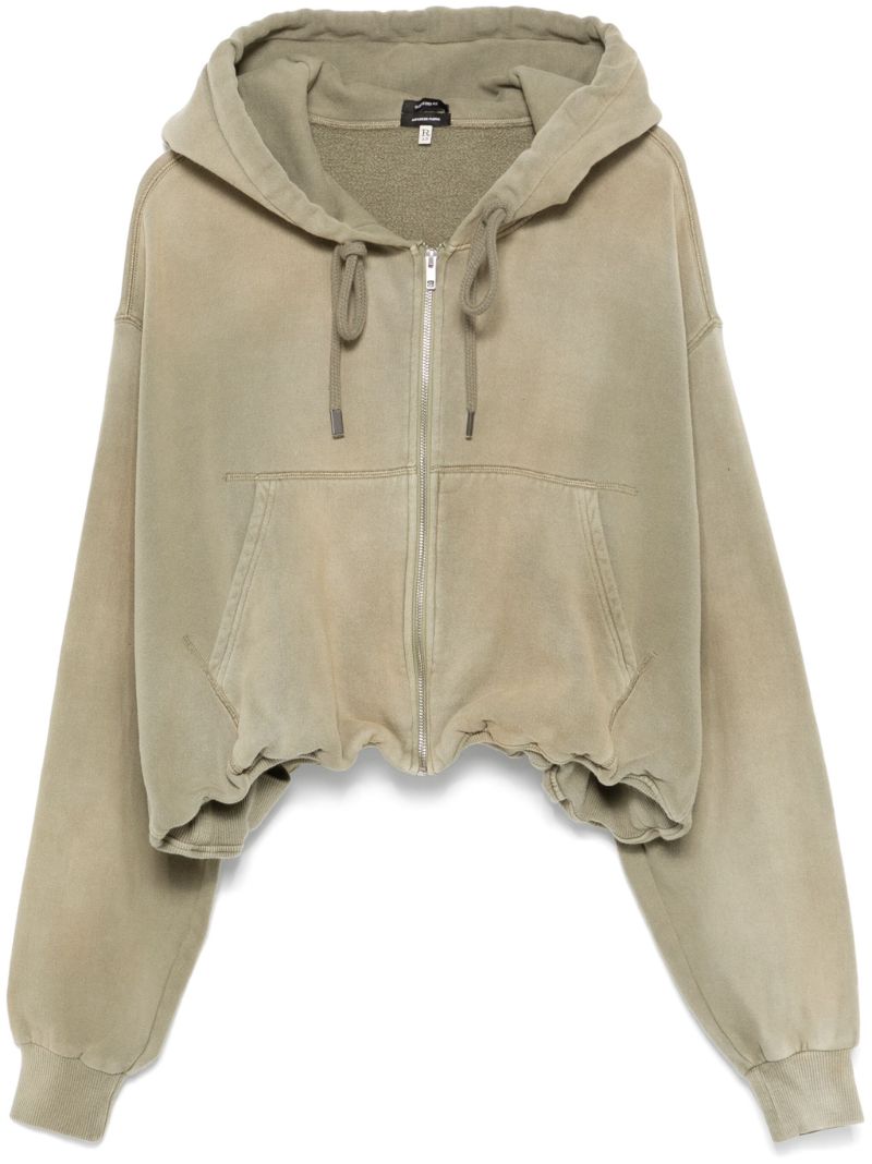Balloon Cropped Hoodie
