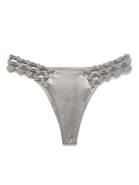 Knotted-straps Bikini Bottoms