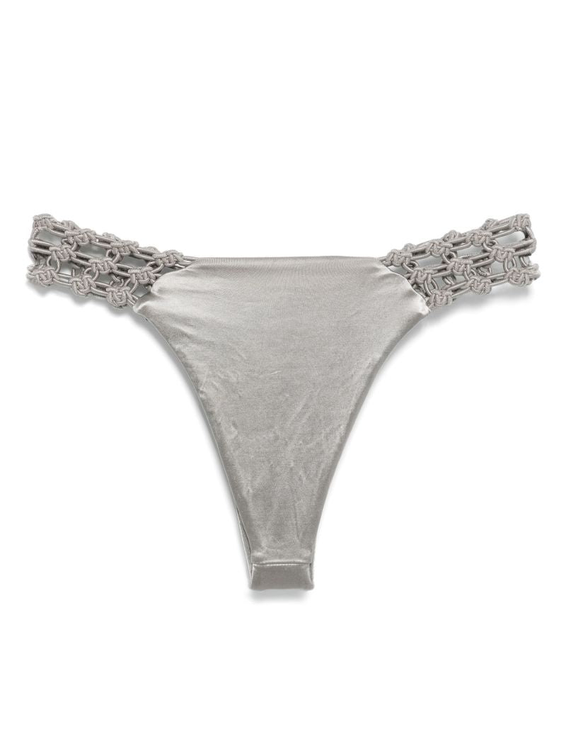Knotted-straps Bikini Bottoms