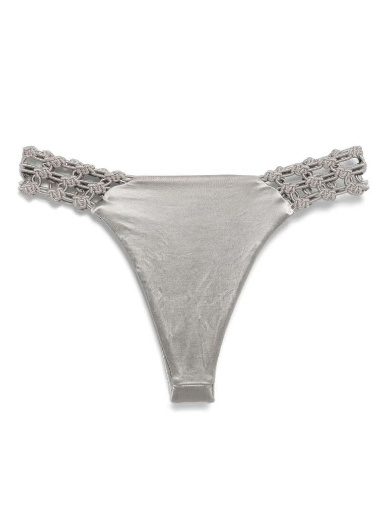 Knotted-straps Bikini Bottoms