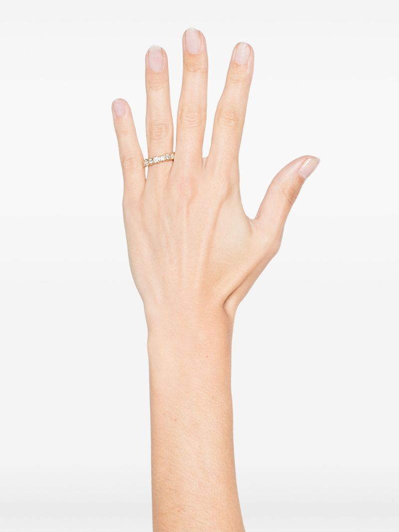 14k Yellow Gold Medium Alfa Diamond Ring