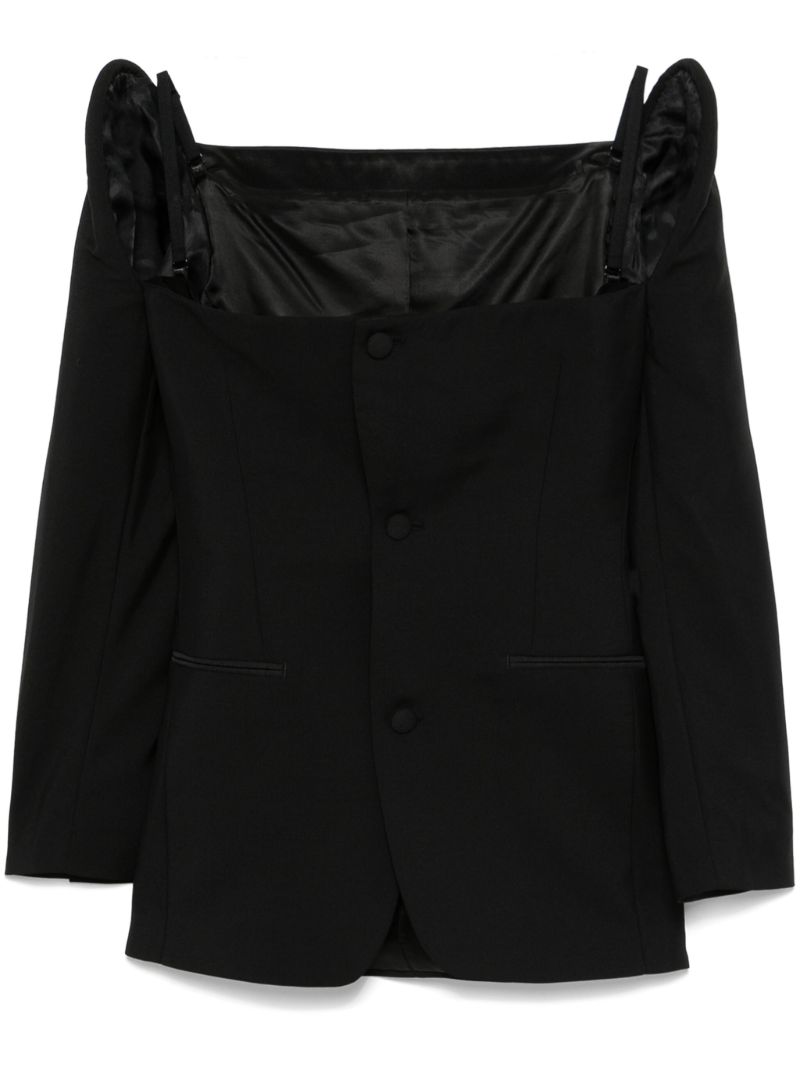 Black Farrow Blazer