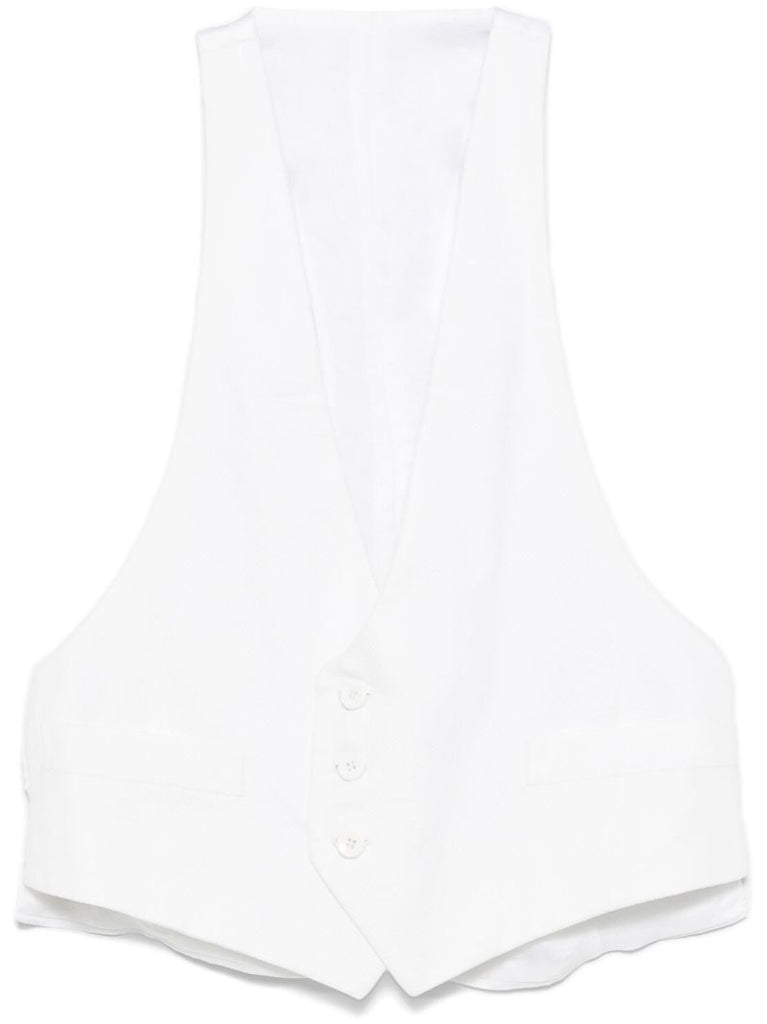 White Nan Waistcoat