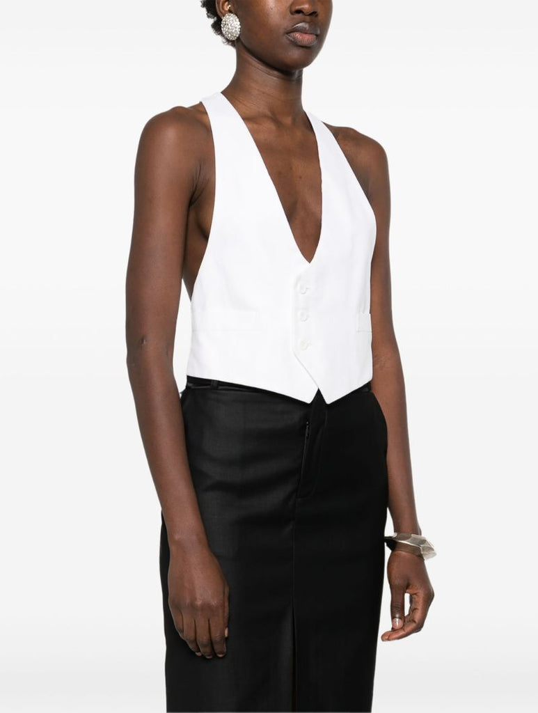 White Nan Waistcoat