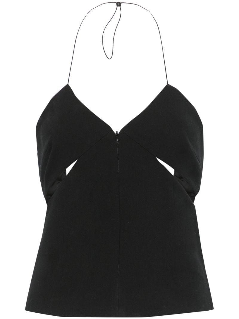 Black Capote Top