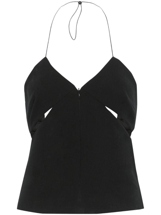 Black Capote Top