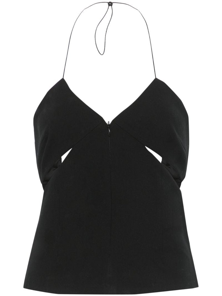 Black Capote Top