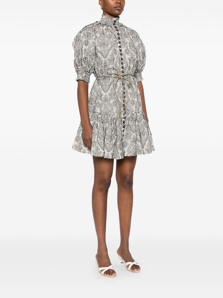 Wylie Lantern Mini Dress