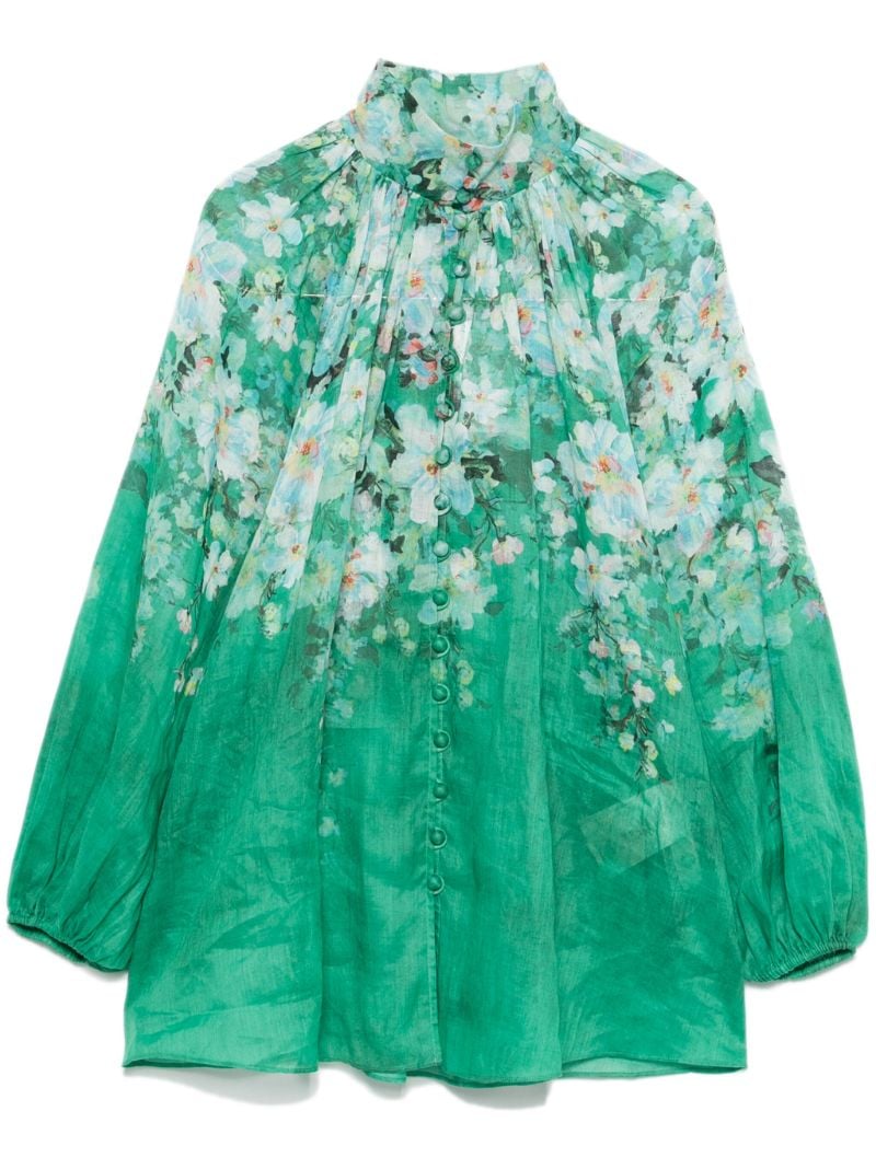 Green Everley Blouse