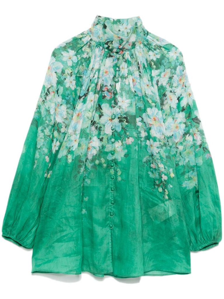 Green Everley Blouse