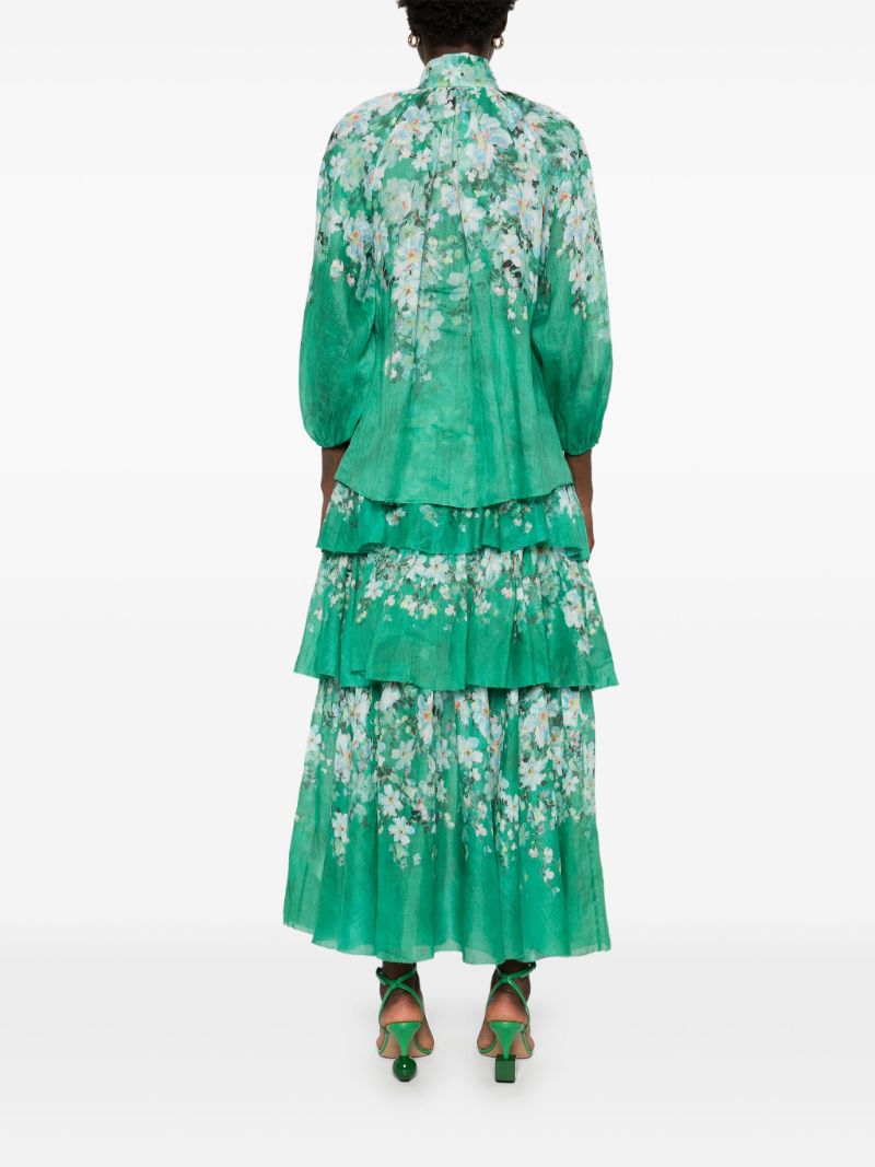 Green Everley Blouse