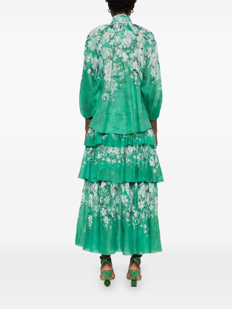 Green Everley Blouse