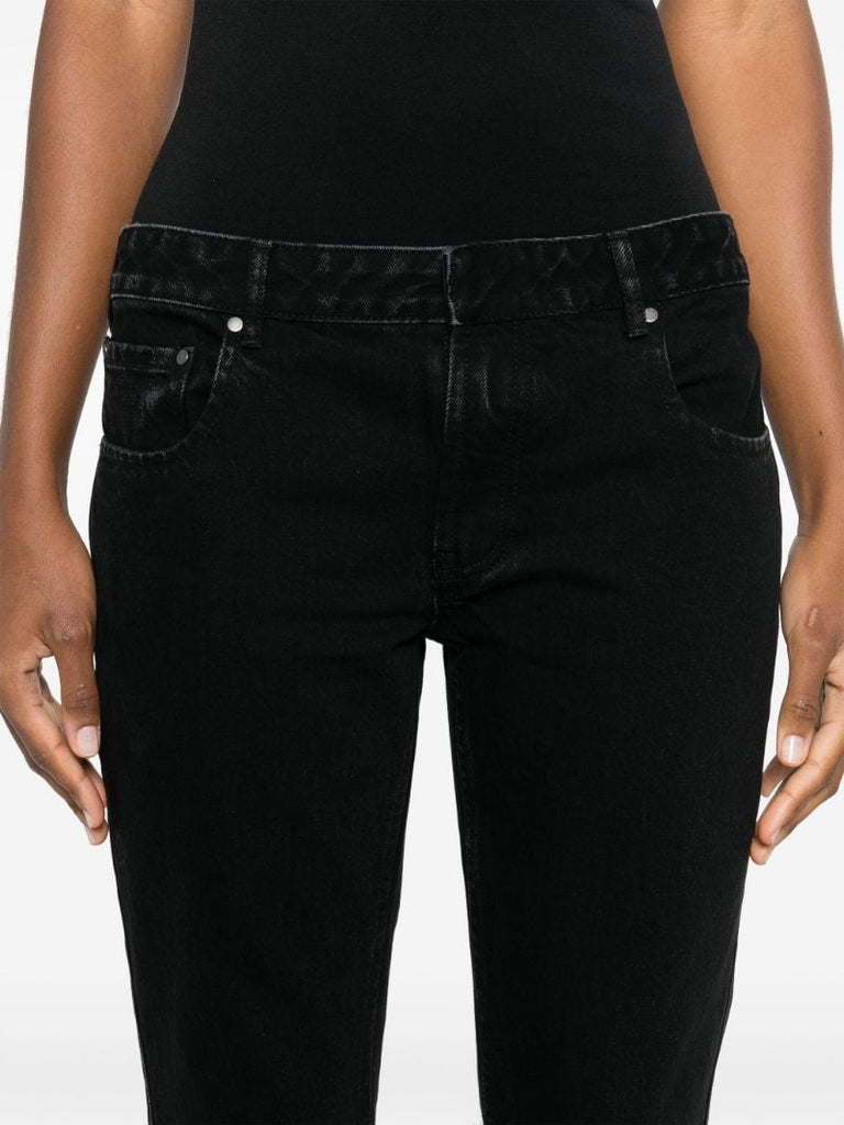 Mid-rise Bootcut Jeans