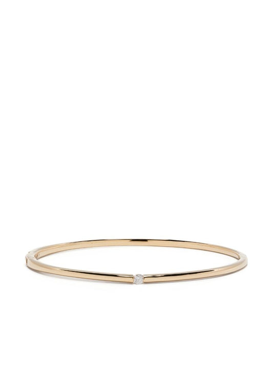 18kt Yellow Gold Zeus Diamond Bangle Bracelet