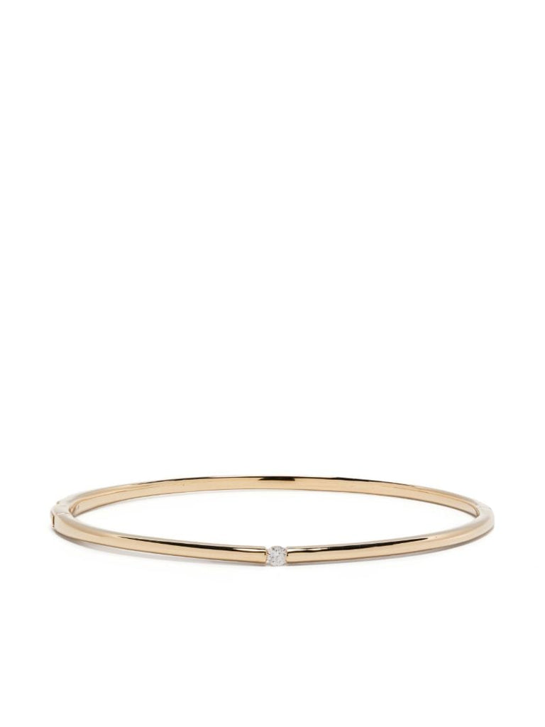 18kt Yellow Gold Zeus Diamond Bangle Bracelet