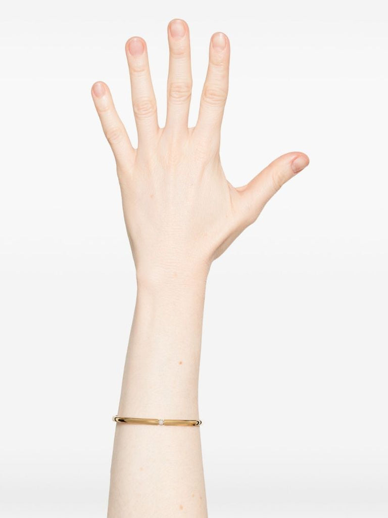 18kt Yellow Gold Zeus Diamond Bangle Bracelet